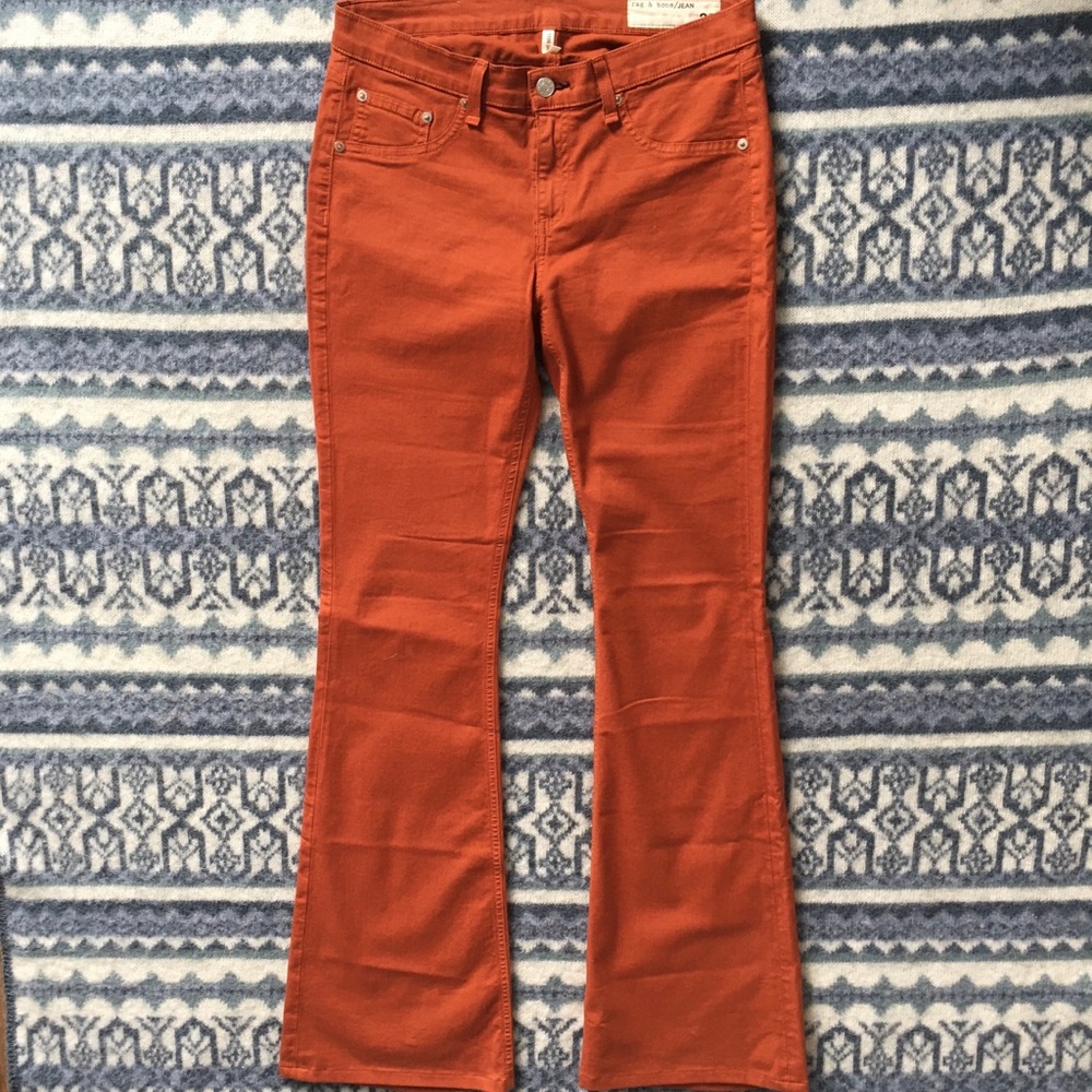rag & bone ELEPHANT BELL JEANS